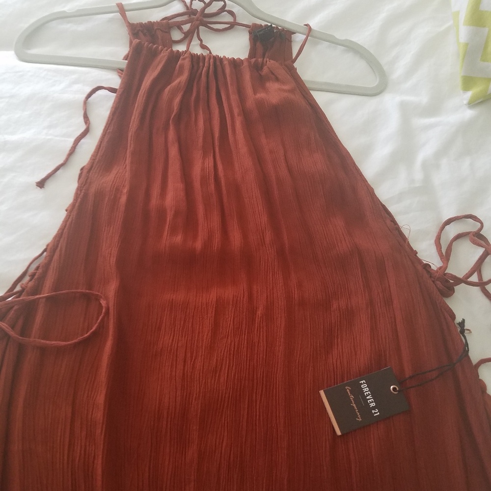 Tye Dye Halter Maxi Dress